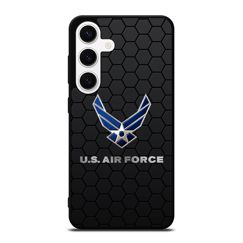US AIR FORCE LOGO HEXAGON Samsung Galaxy S24 Case Cover