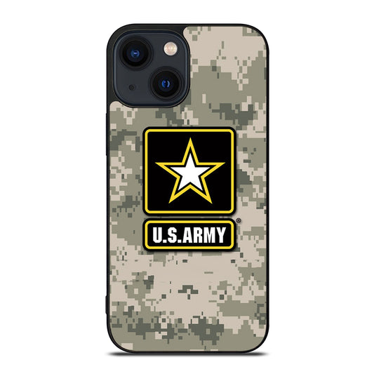 US ARMY USA MILITARY CAMO LOGO iPhone 14 Plus Case Cover