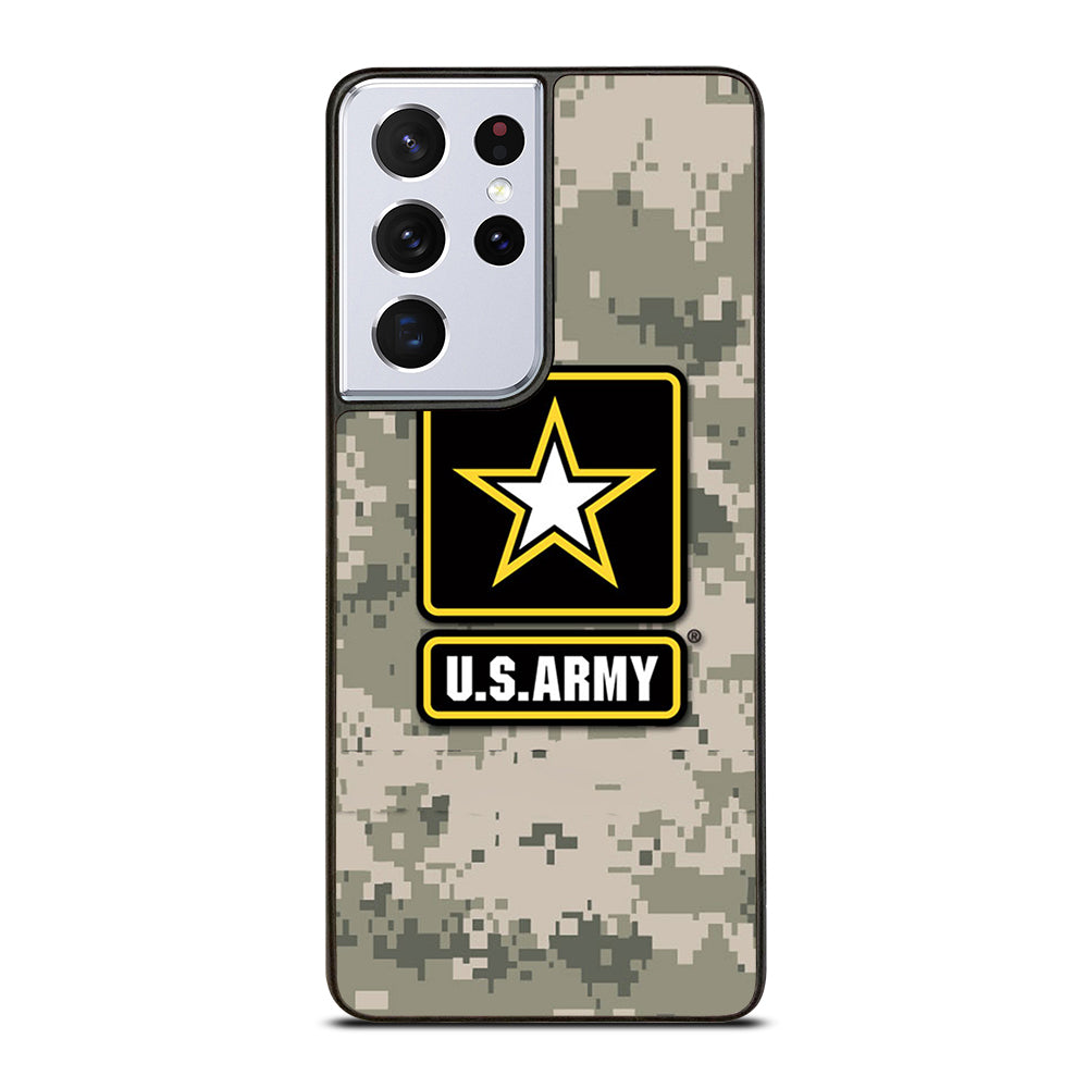 US ARMY USA MILITARY CAMO LOGO Samsung Galaxy S21 Ultra Case Cover