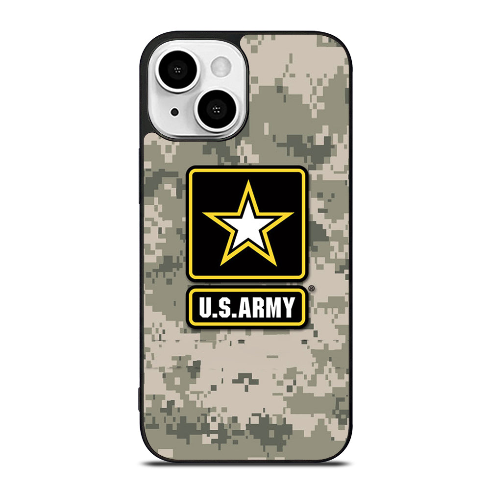 US ARMY USA MILITARY CAMO LOGO iPhone 13 Mini Case Cover