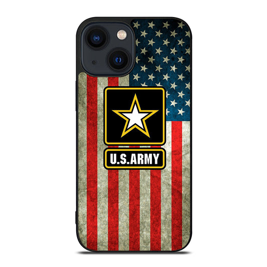 US ARMY USA MILITARY FLAG LOGO iPhone 14 Plus Case Cover
