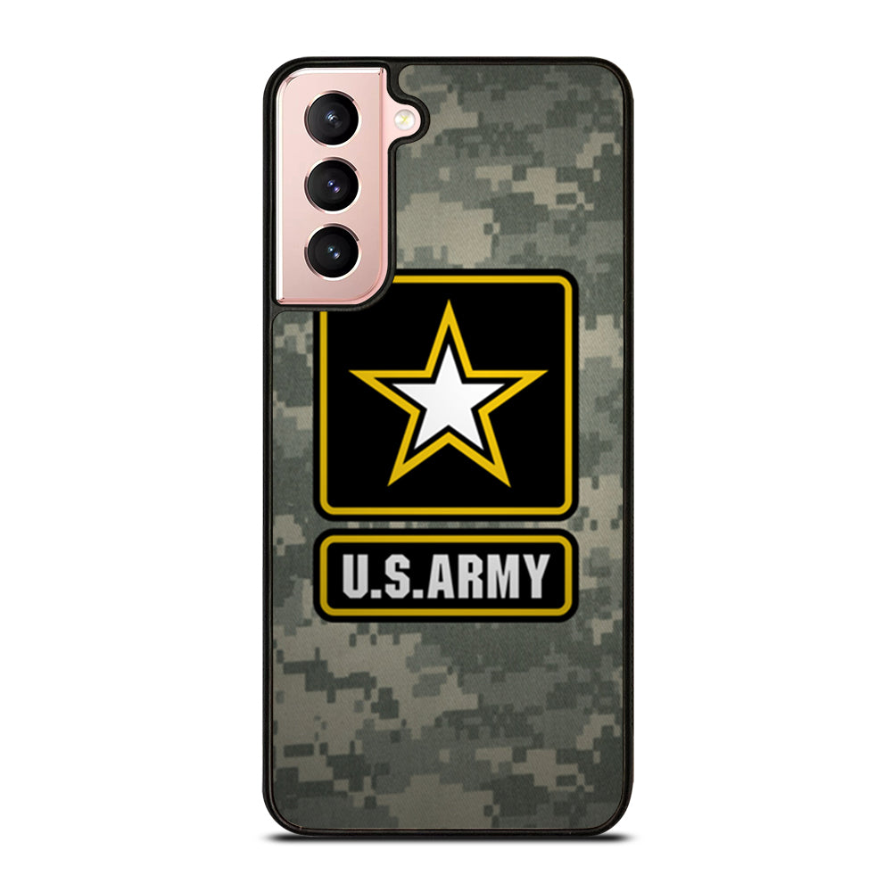 US ARMY USA MILITARY LOGO CAMO Samsung Galaxy S21 Case Cover