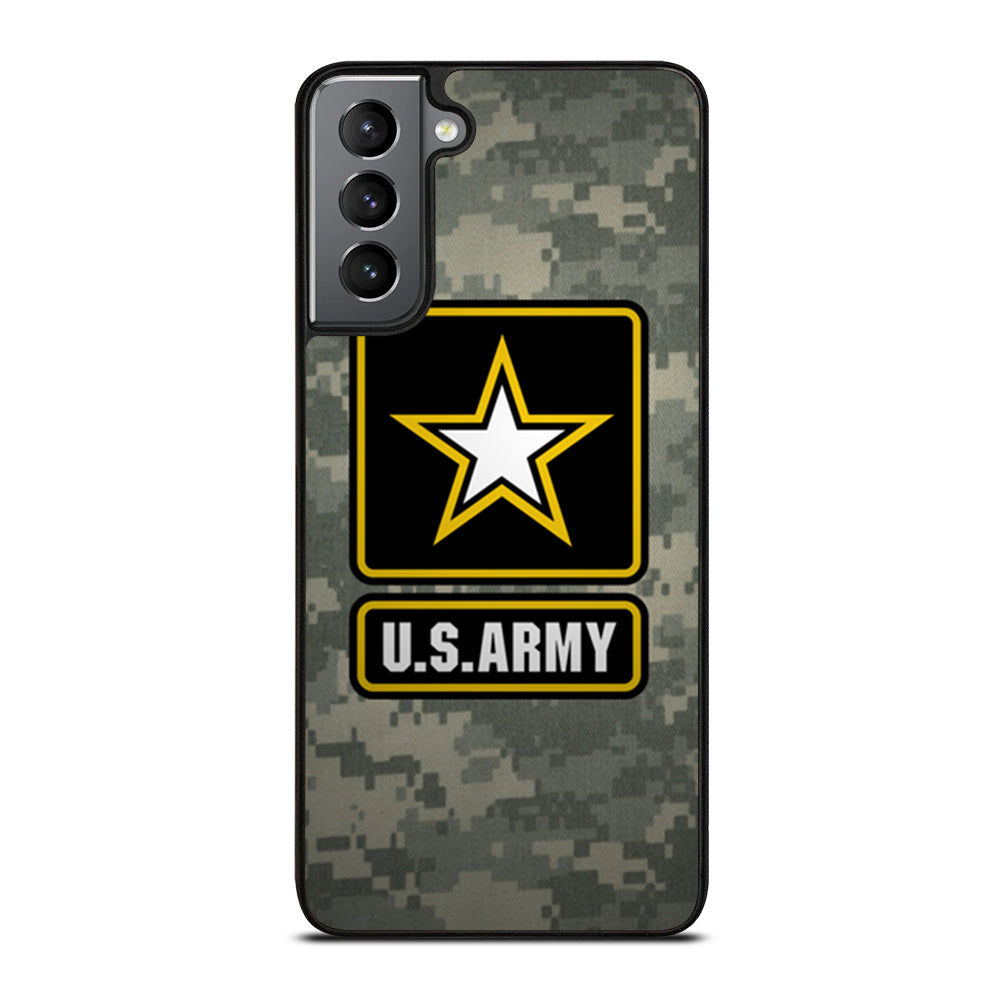 US ARMY USA MILITARY LOGO CAMO Samsung Galaxy S21 Plus Case Cover