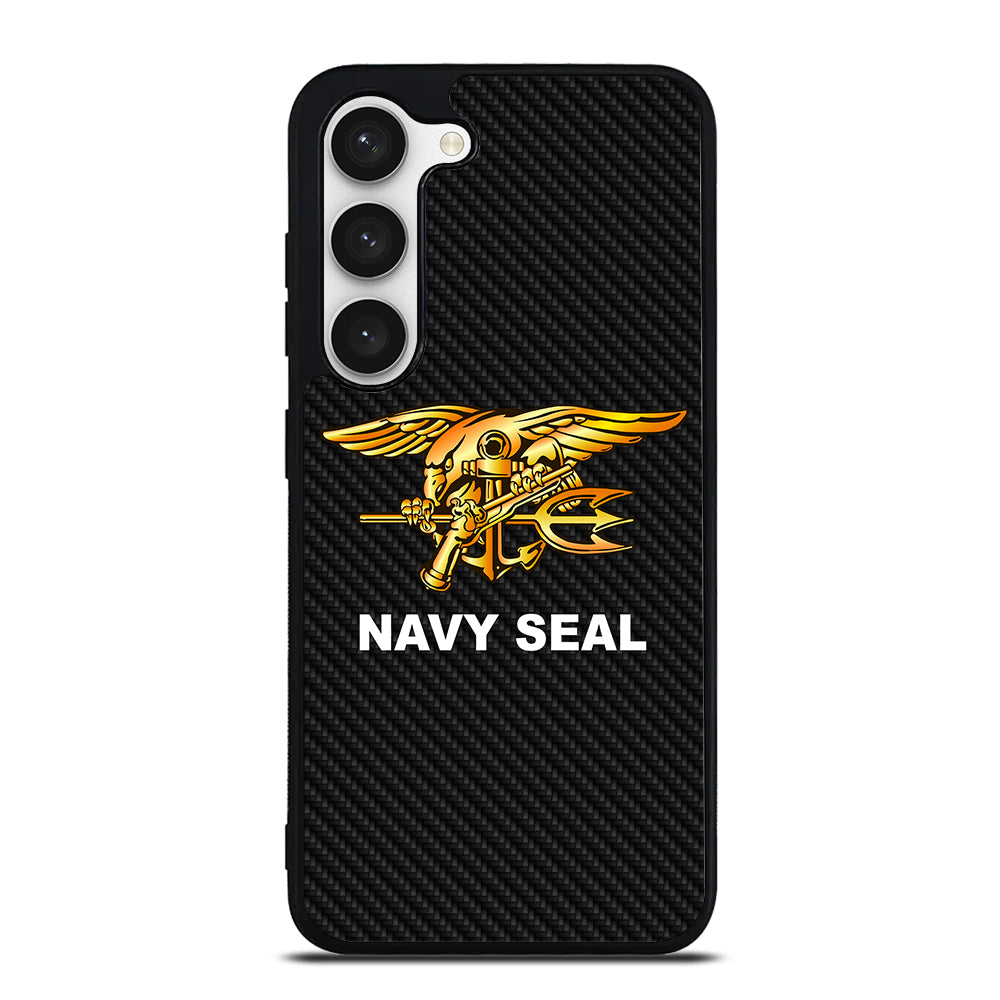 US NAVY SEAL CARBON LOGO Samsung Galaxy S23 Case Cover