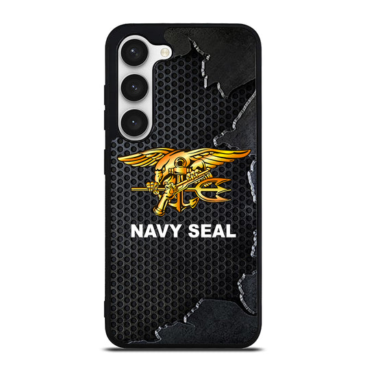 US NAVY SEAL LOGO METAL Samsung Galaxy S23 Case Cover