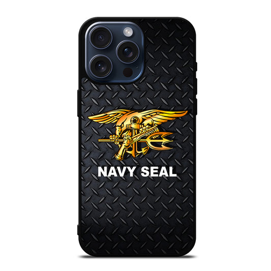 US NAVY SEAL PLATE LOGO iPhone 15 Pro Max Case Cover