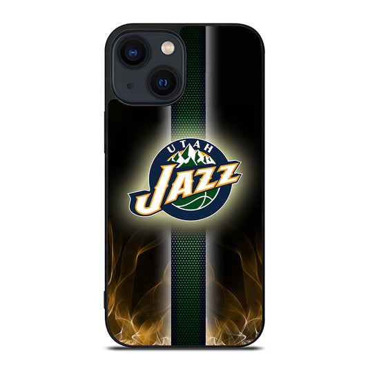 UTAH JAZZ FLAME LOGO iPhone 14 Plus Case Cover