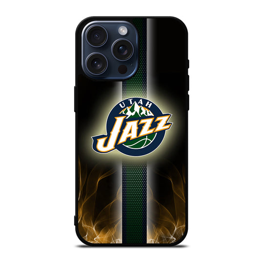 UTAH JAZZ FLAME LOGO iPhone 15 Pro Max Case Cover