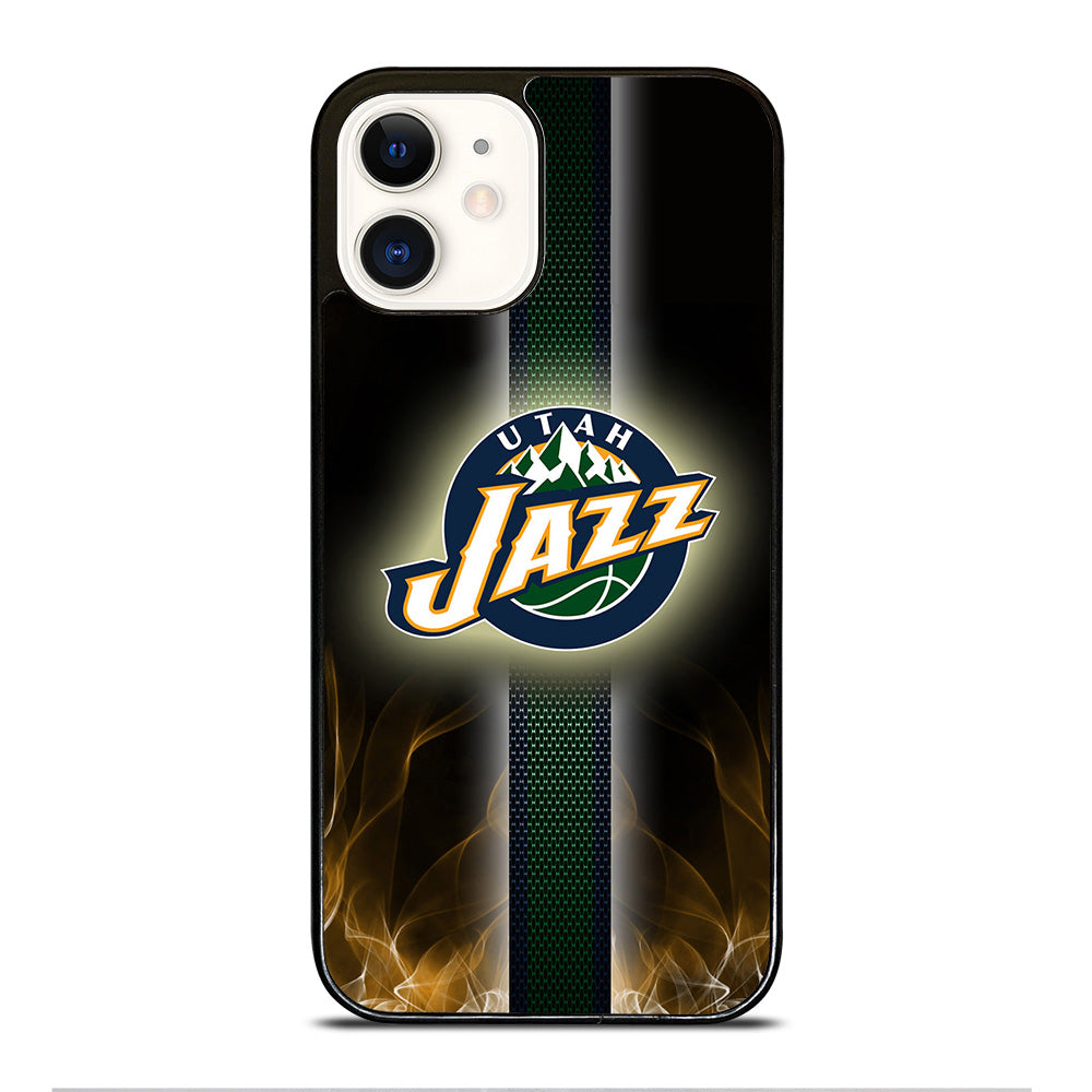 UTAH JAZZ FLAME LOGO iPhone 12 Case Cover