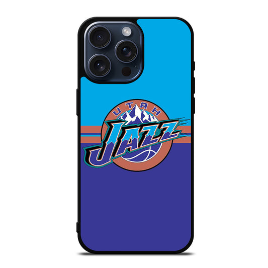 UTAH JAZZ LOGO BASKETBALL iPhone 15 Pro Max Case Cover