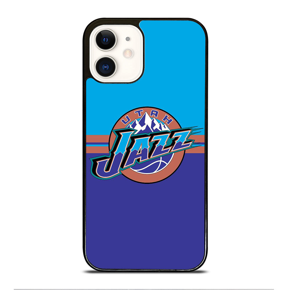 UTAH JAZZ LOGO BASKETBALL iPhone 12 Case Cover