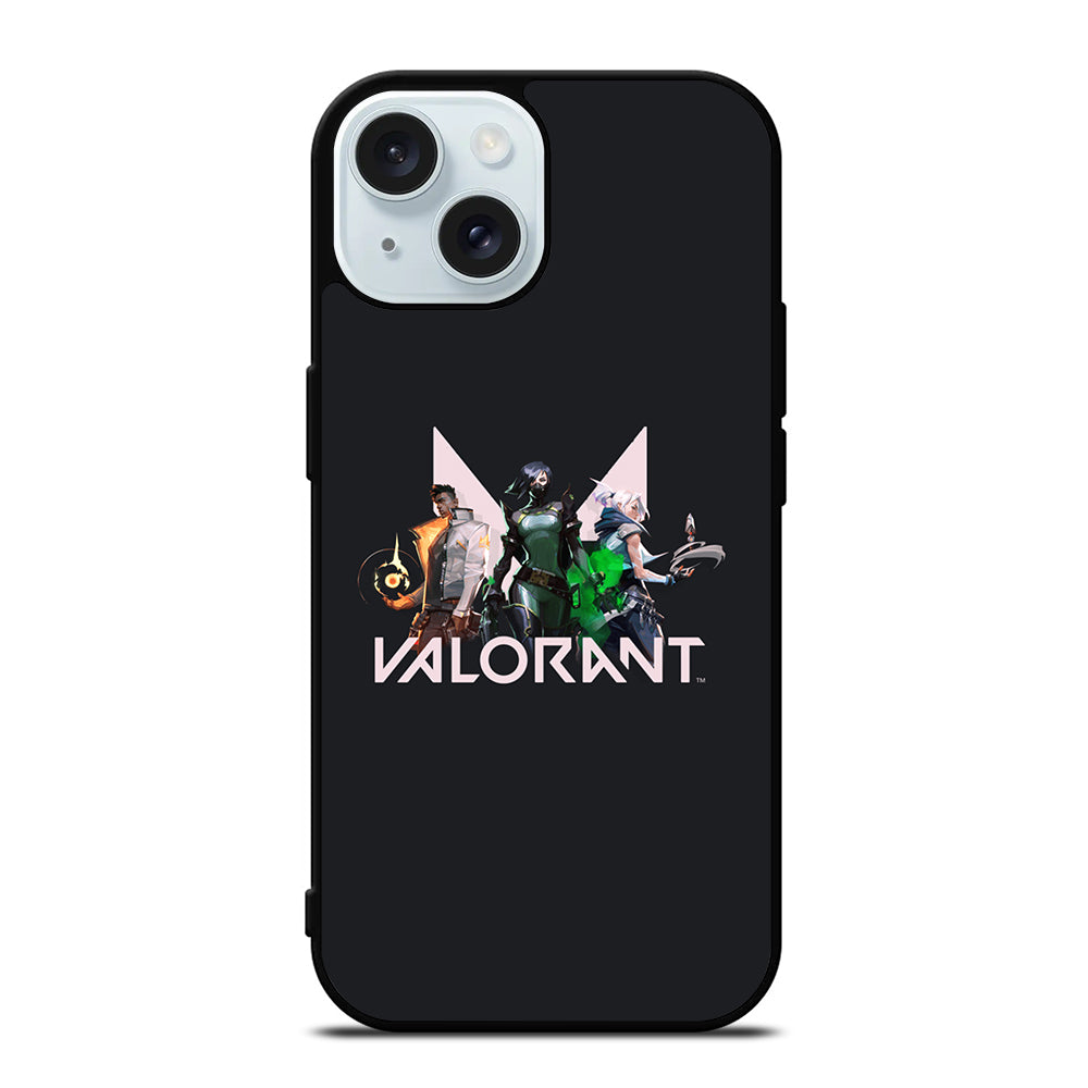 VALORANT LOGO CHARACTER iPhone 15 Case Cover