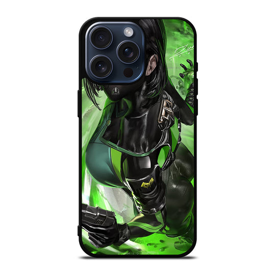 VALORANT VIPER ART iPhone 15 Pro Max Case Cover