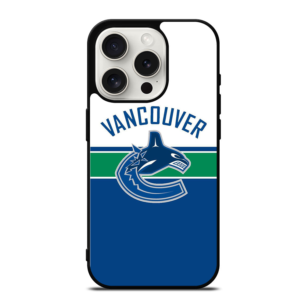 VANCOUVER CANUCKS NHL LOGO 1 iPhone 15 Pro Case Cover