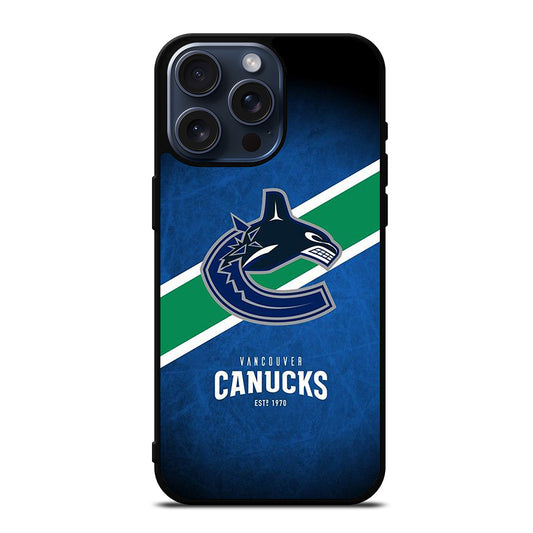 VANCOUVER CANUCKS NHL LOGO 2 iPhone 15 Pro Max Case Cover