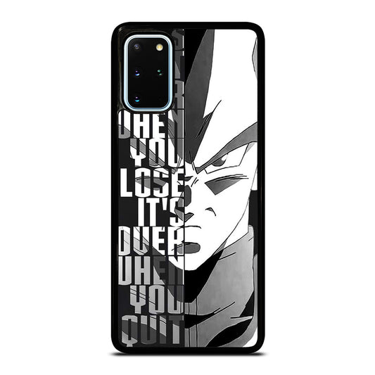 VEGETA DRAGON BALL QUOTE Samsung Galaxy S20 Plus Case Cover