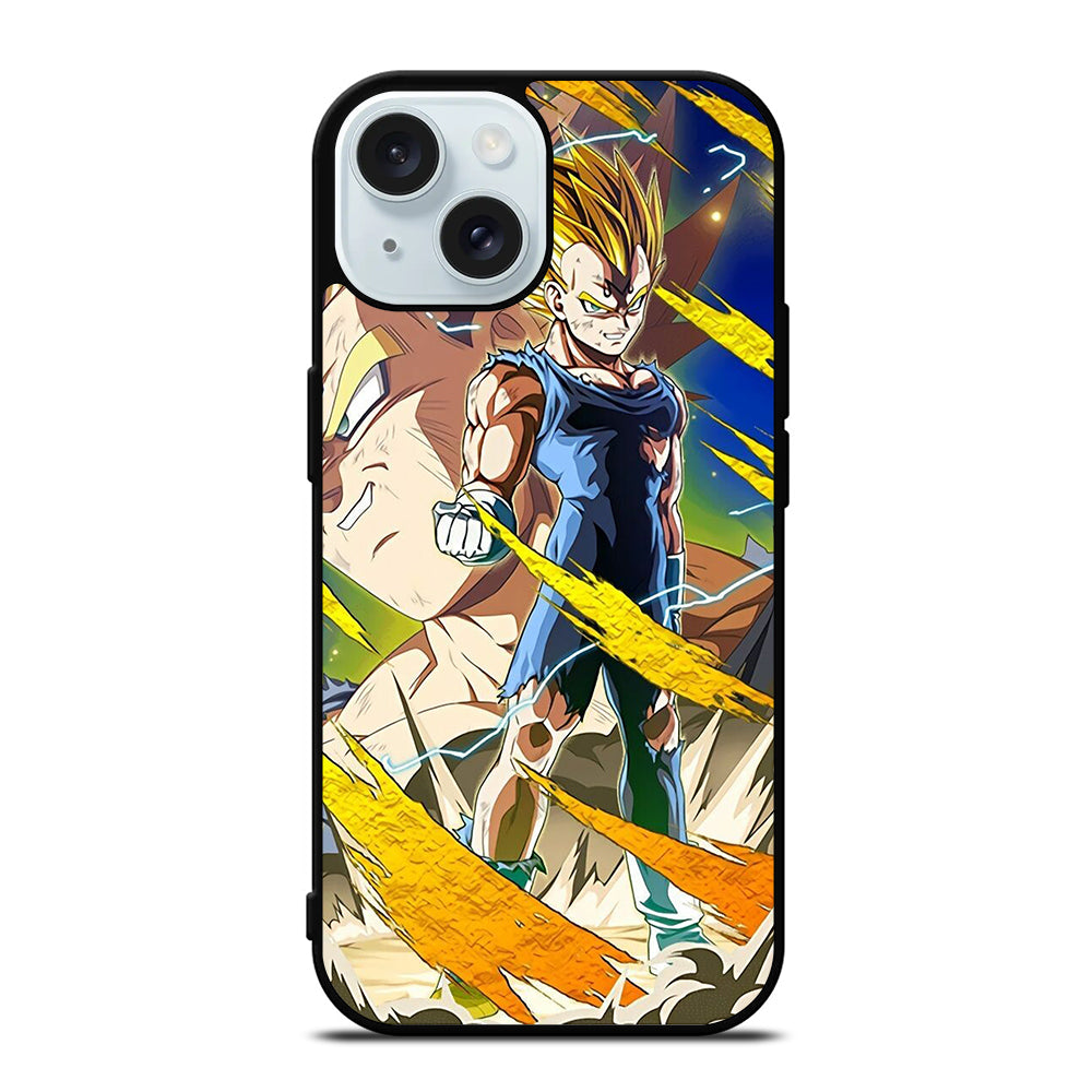 VEGETA SUPER SAIYAN DRAGON BALL iPhone 15 Case Cover