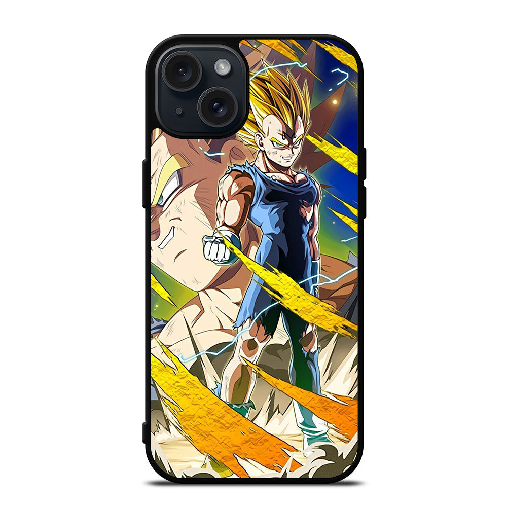 VEGETA SUPER SAIYAN DRAGON BALL iPhone 15 Plus Case Cover