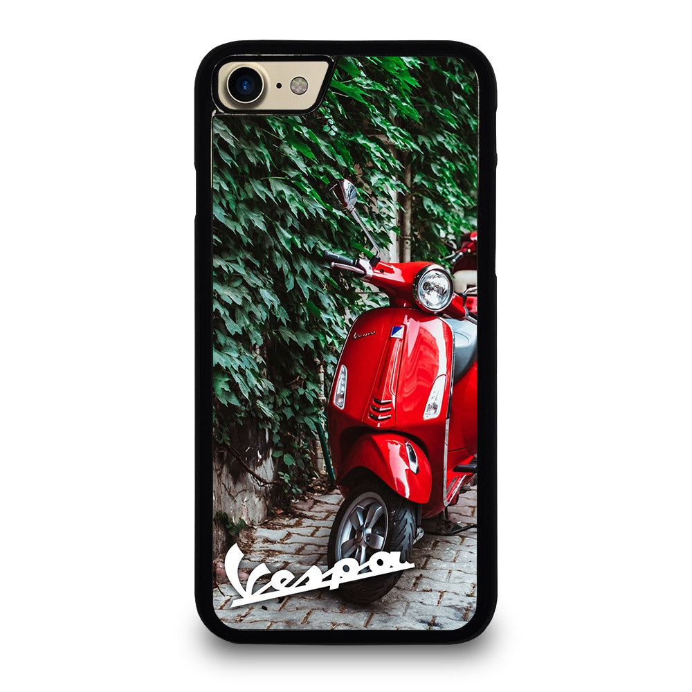 VESPA PIAGGIO RED MOTORCYCLE iPhone 7 / 8 Case Cover