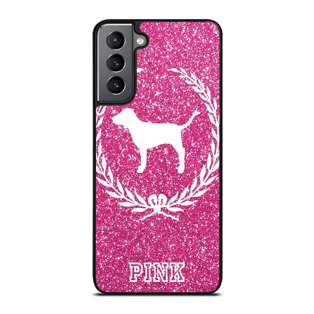 VICTORIA'S SECRET PINK DOG Samsung Galaxy S21 Plus Case Cover