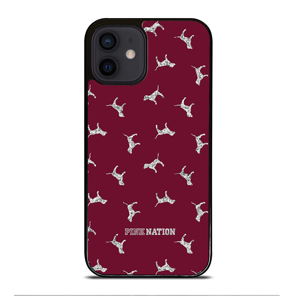 VICTORIA'S SECRET PINK NATION DOG iPhone 12 Mini Case Cover