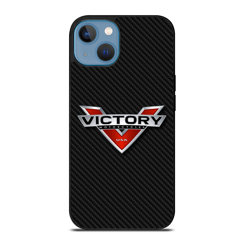 VICTORY MOTORCYCLES CARBON LOGO iPhone 13 Case Cover