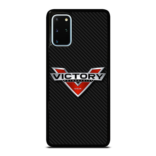 VICTORY MOTORCYCLES CARBON LOGO Samsung Galaxy S20 Plus Case Cover