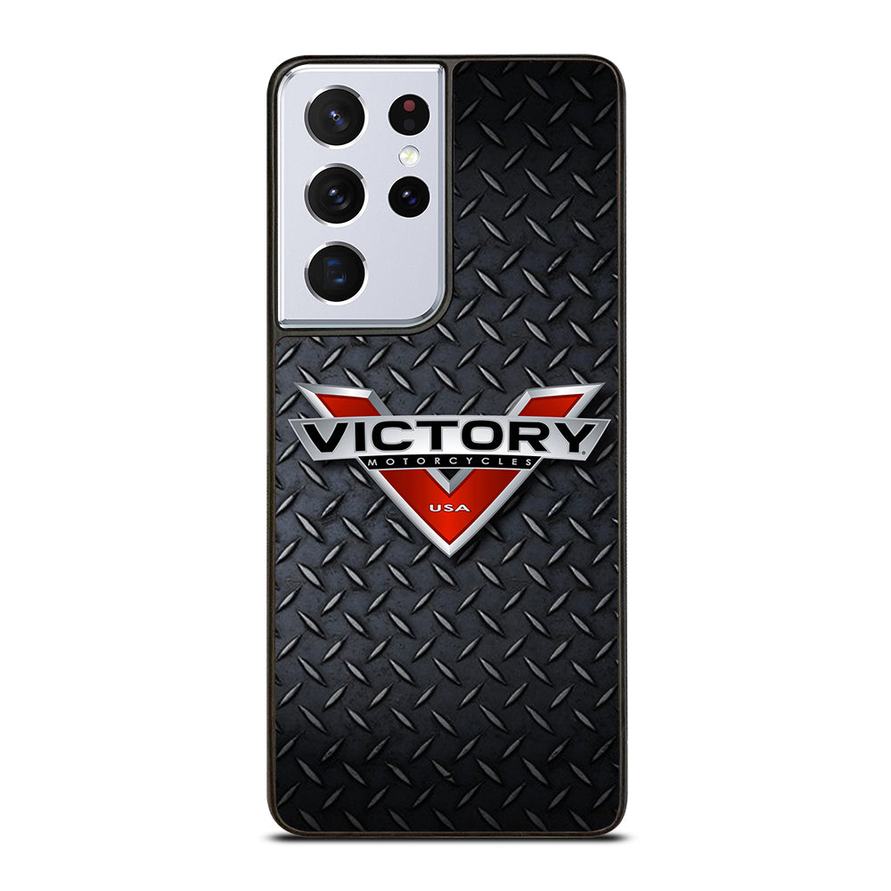 VICTORY MOTORCYCLES METAL LOGO Samsung Galaxy S21 Ultra Case Cover