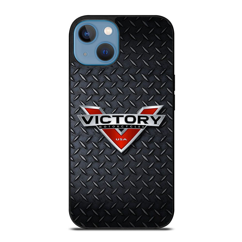 VICTORY MOTORCYCLES METAL LOGO iPhone 13 Case Cover