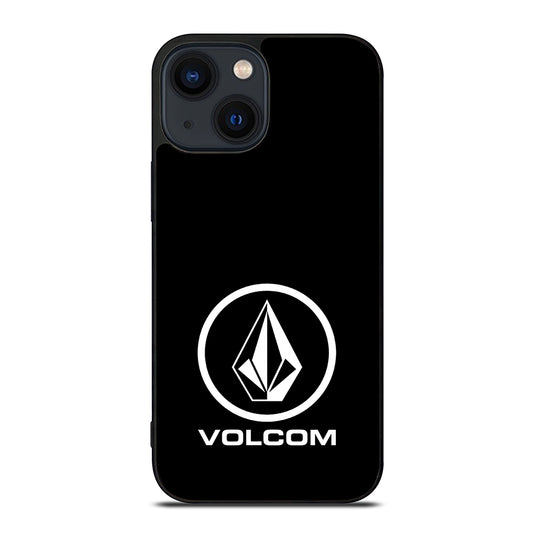 VOLCOM LOGO BLACK iPhone 14 Plus Case Cover