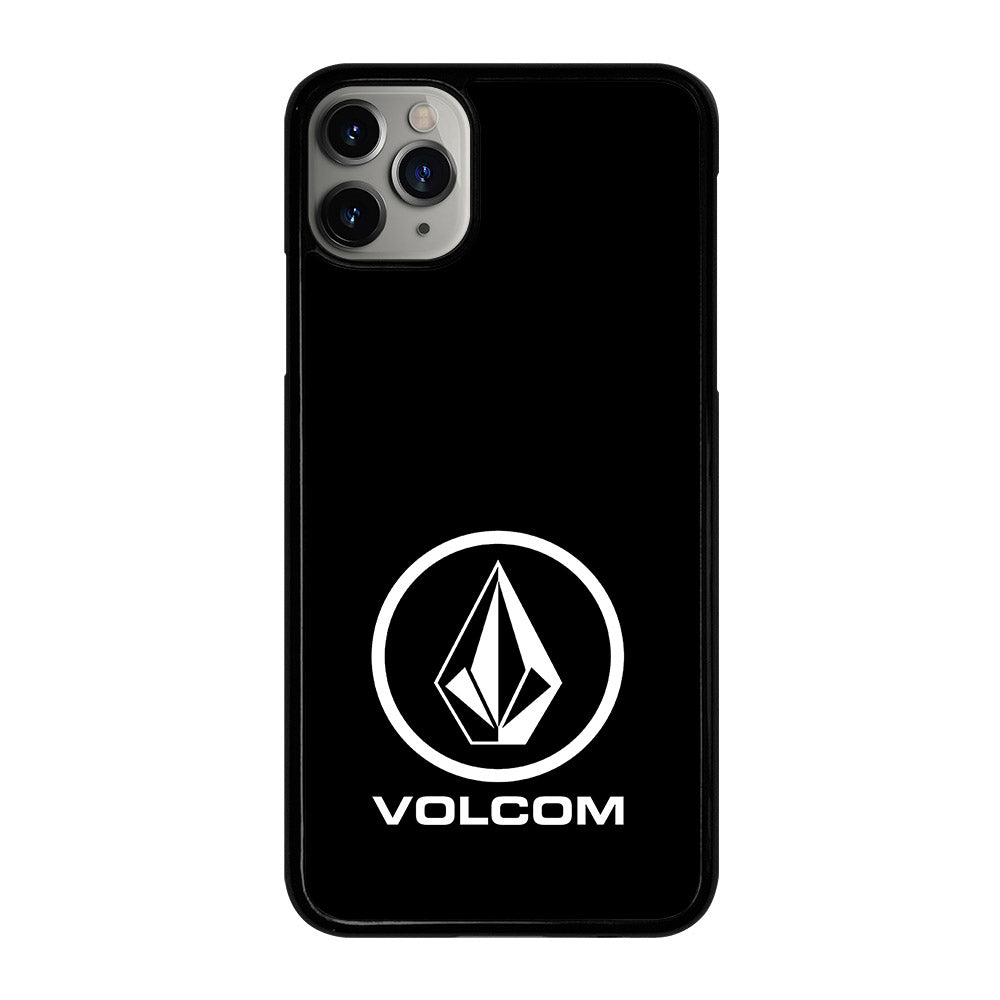 VOLCOM LOGO BLACK iPhone 11 Pro Max Case Cover