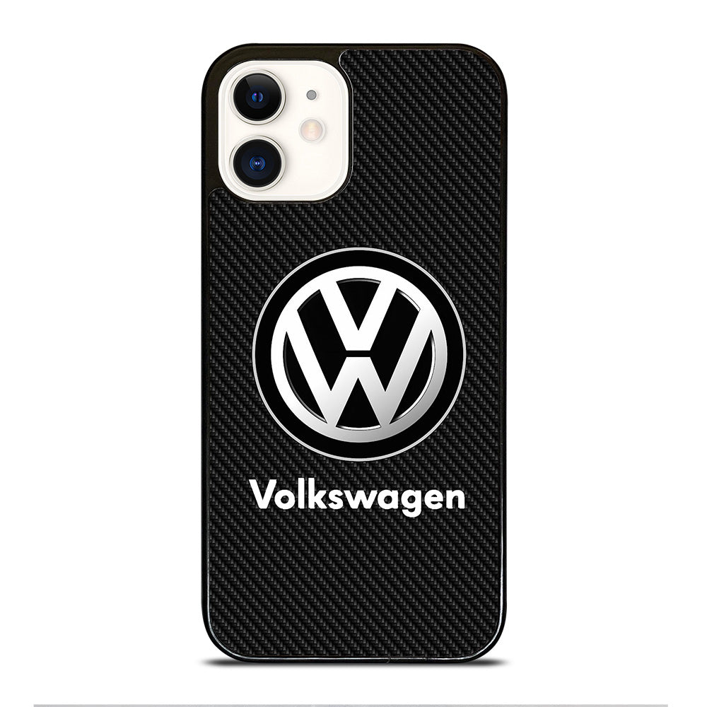 VOLKSWAGEN VW CARBON LOGO iPhone 12 Case Cover