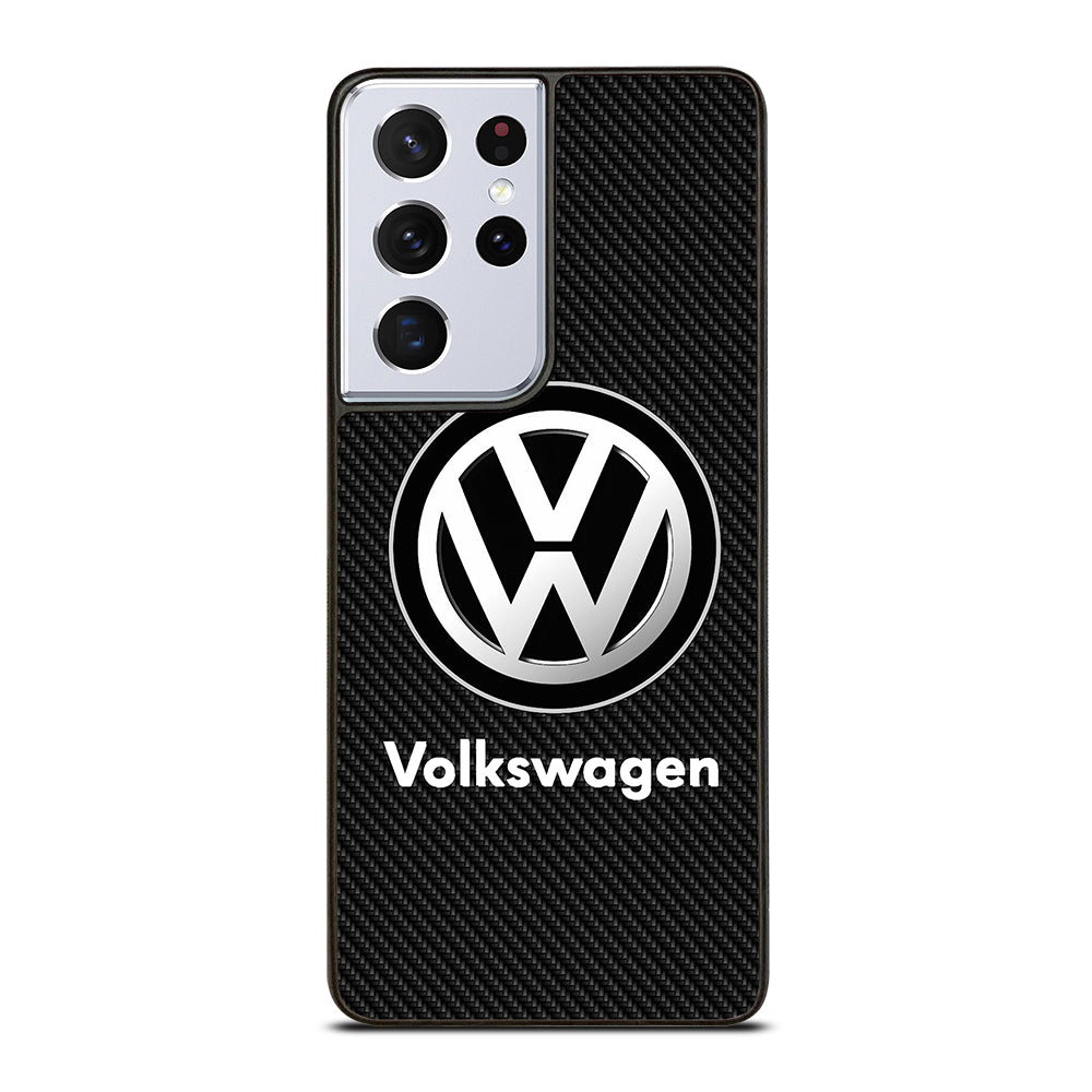 VOLKSWAGEN VW CARBON LOGO Samsung Galaxy S21 Ultra Case Cover