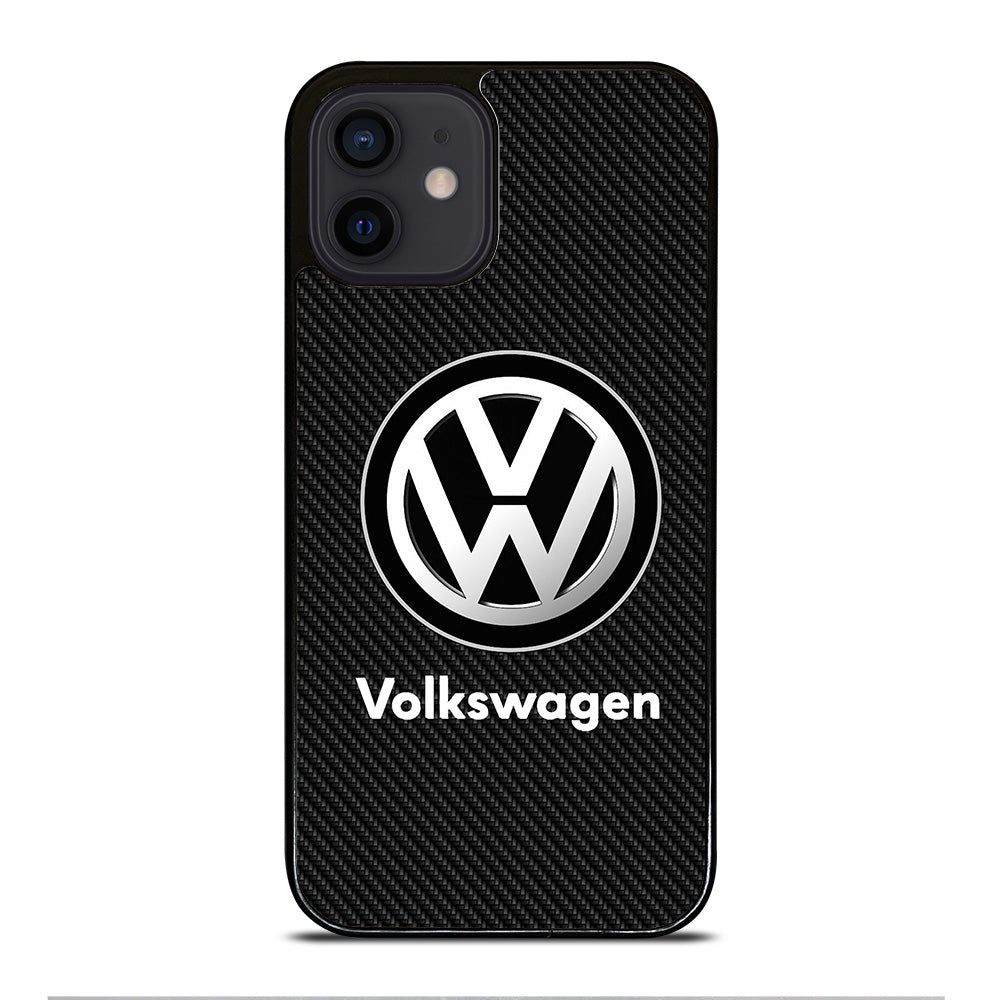 VOLKSWAGEN VW CARBON LOGO iPhone 12 Mini Case Cover