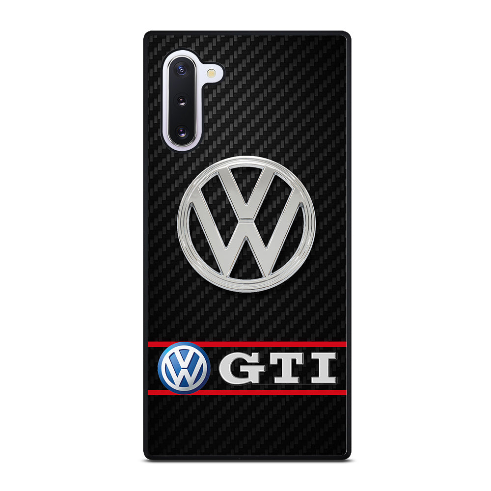 VW VOLKSWAGEN GTI CARBON LOGO Samsung Galaxy Note 10 Case Cover