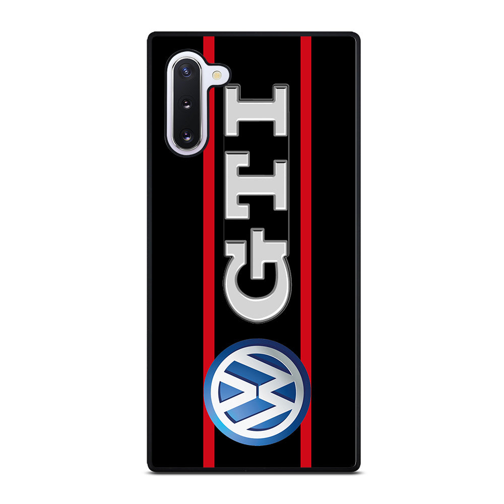 VW VOLKSWAGEN GTI STRIPE LOGO Samsung Galaxy Note 10 Case Cover