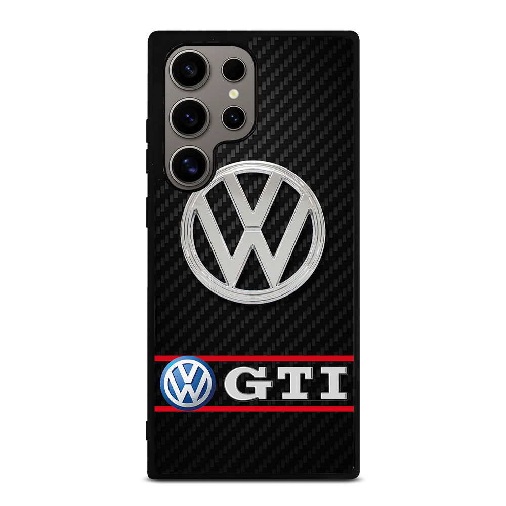 VW VOLKSWAGEN GTI CARBON LOGO Samsung Galaxy S24 Ultra Case Cover