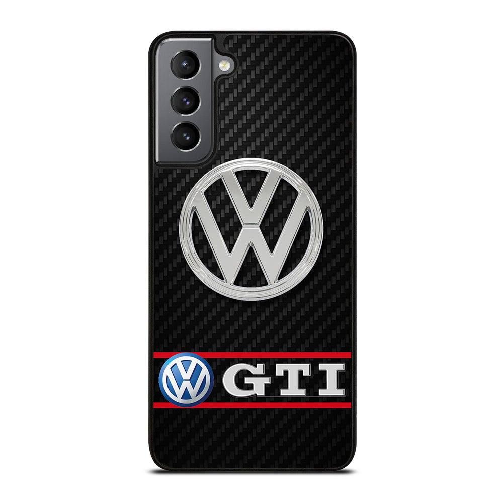 VW VOLKSWAGEN GTI CARBON LOGO Samsung Galaxy S21 Plus Case Cover