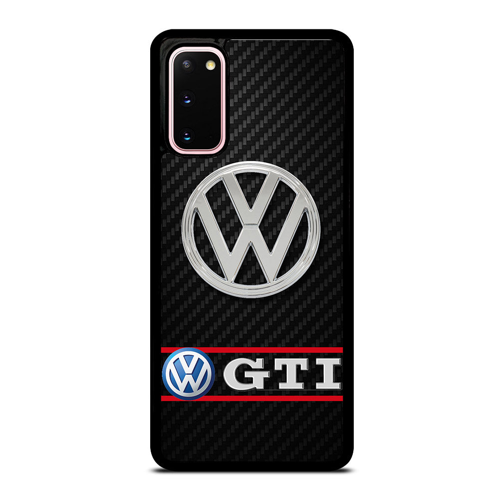 VW VOLKSWAGEN GTI CARBON LOGO Samsung Galaxy S20 Case Cover
