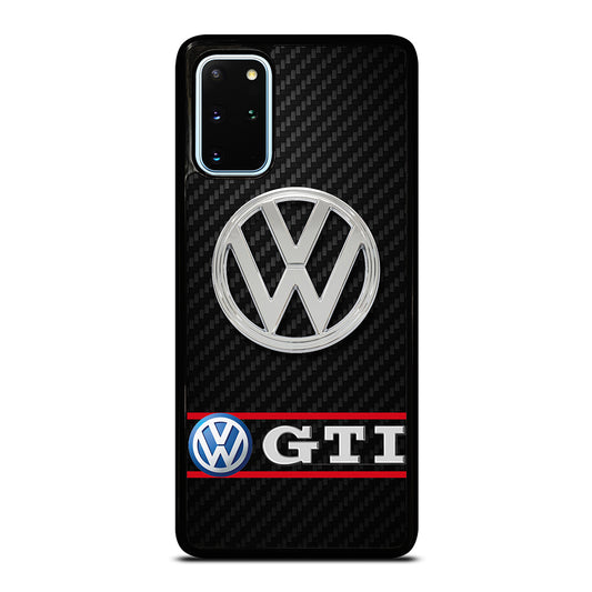 VW VOLKSWAGEN GTI CARBON LOGO Samsung Galaxy S20 Plus Case Cover