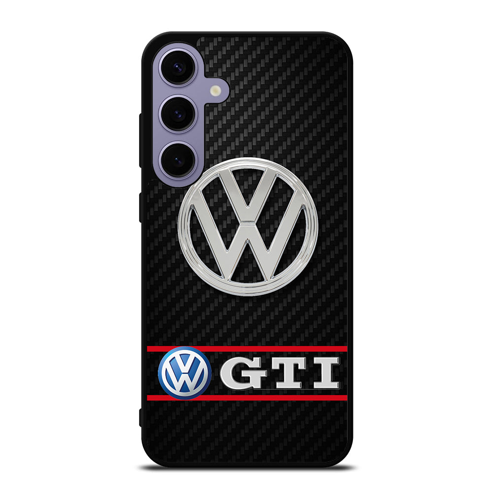 VW VOLKSWAGEN GTI CARBON LOGO Samsung Galaxy S24 Plus Case Cover