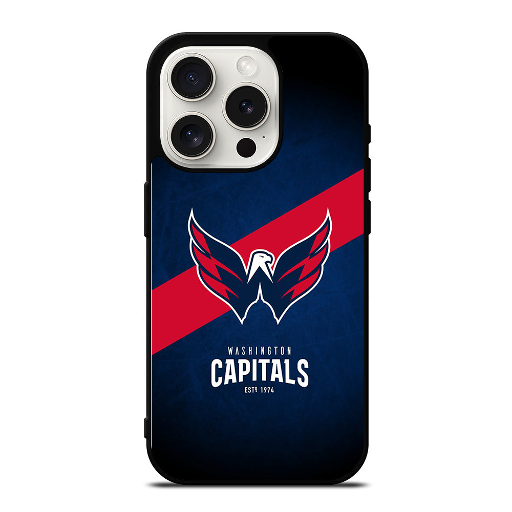 WASHINGTON CAPITALS HOCKEY LOGO 1 iPhone 15 Pro Case Cover
