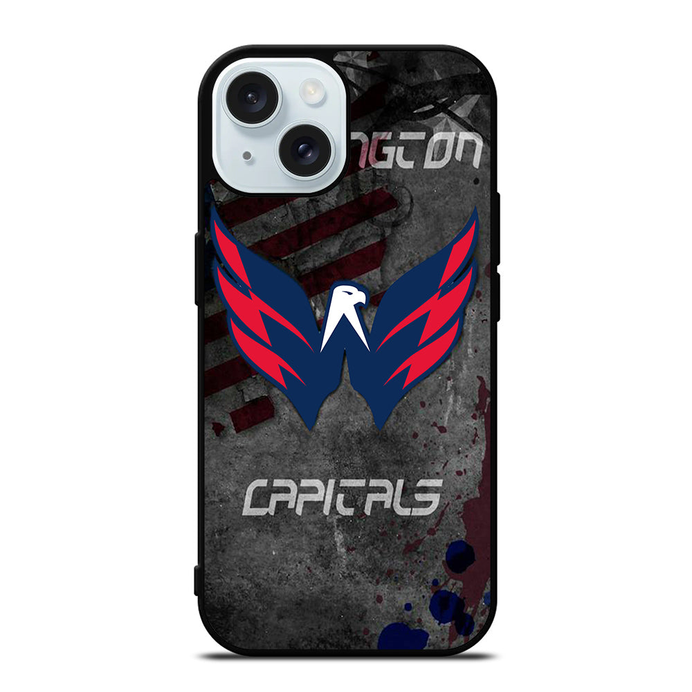 WASHINGTON CAPITALS HOCKEY LOGO 2 iPhone 15 Case Cover