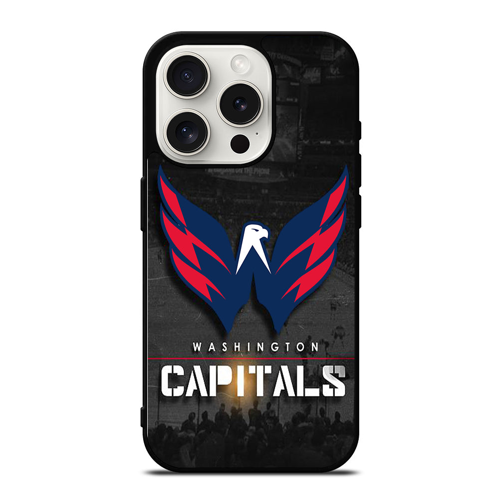 WASHINGTON CAPITALS HOCKEY LOGO 3 iPhone 15 Pro Case Cover