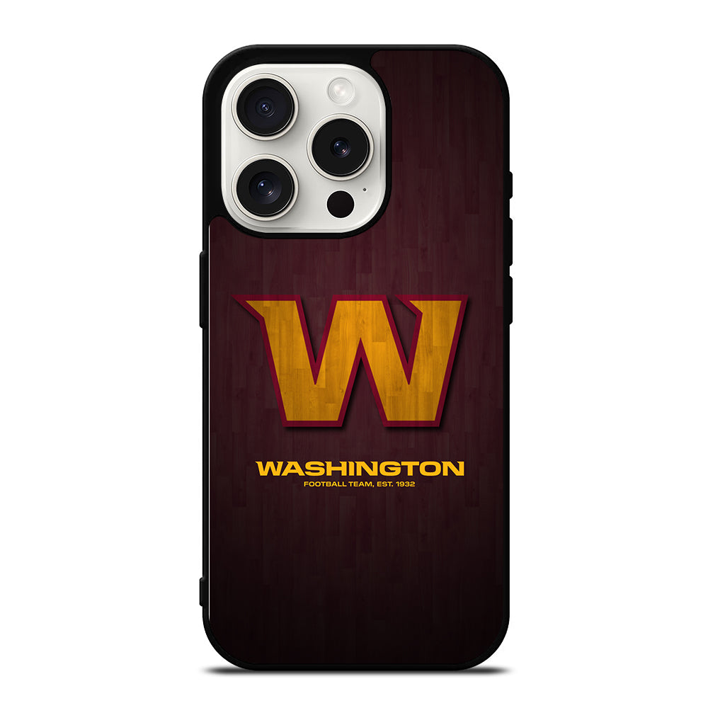 WASHINGTON FOOTBALL NFL LOGO 2 iPhone 15 Pro Case Cover