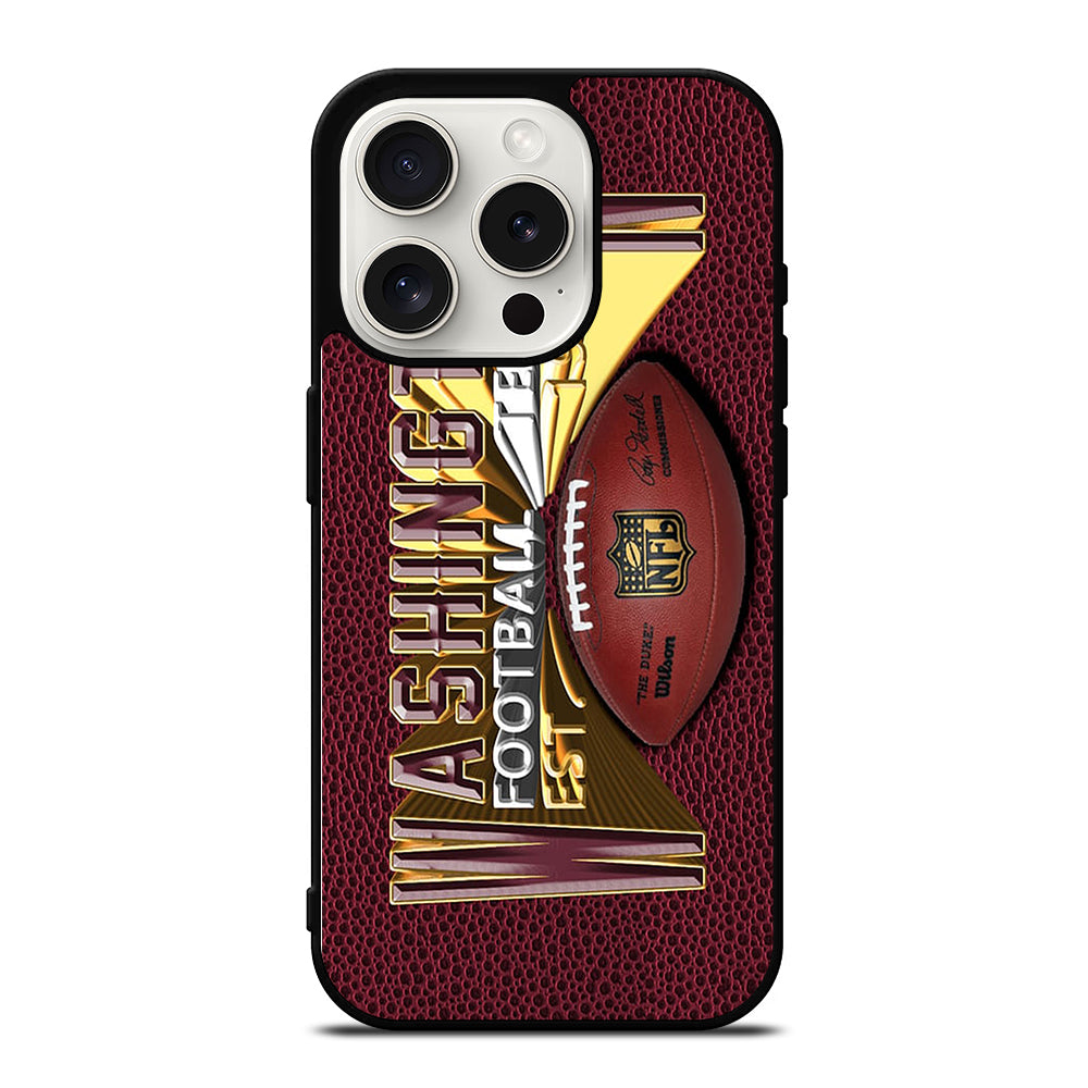 WASHINGTON FOOTBALL NFL LOGO iPhone 15 Pro Case Cover