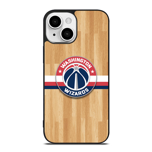 WASHINGTON WIZARDS WOODEN LOGO iPhone 13 Mini Case Cover