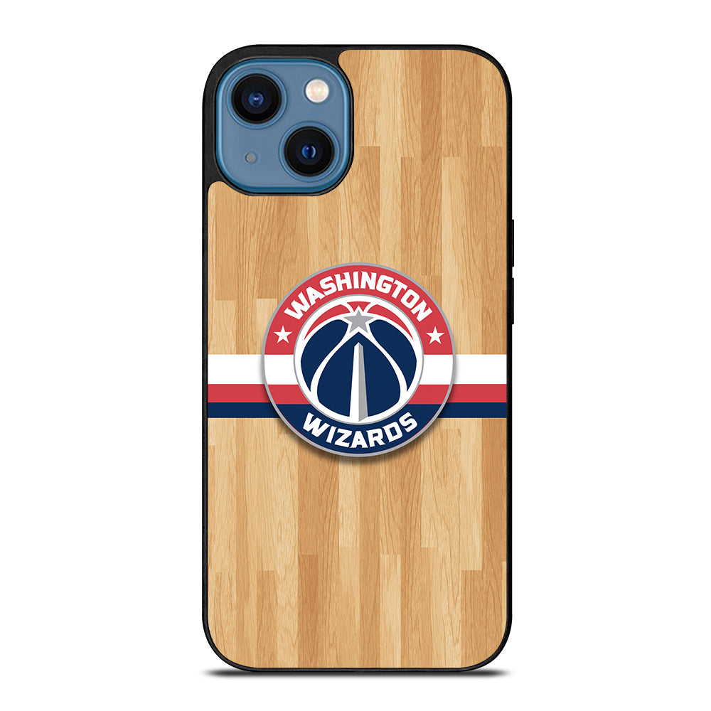 WASHINGTON WIZARDS WOODEN LOGO iPhone 14 Case Cover
