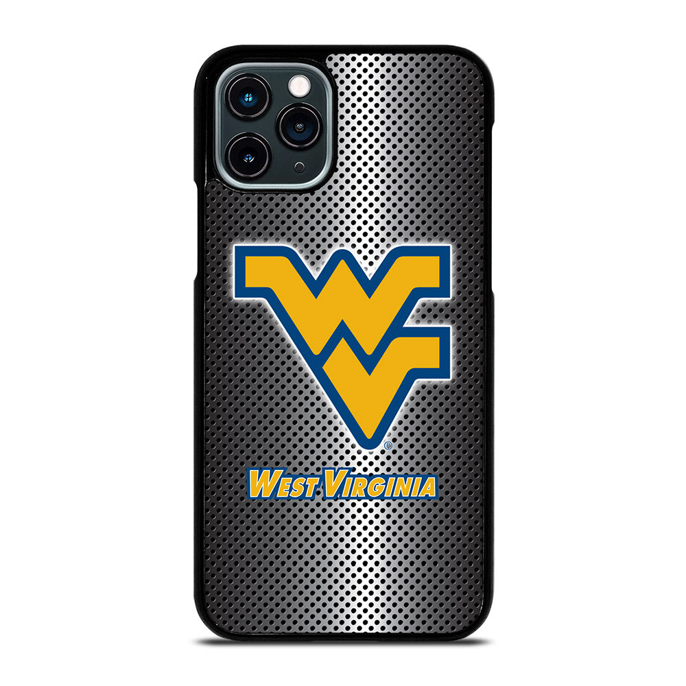 WEST VIRGINIA MOUNTAINEERS METAL LOGO iPhone 11 Pro Case Cover