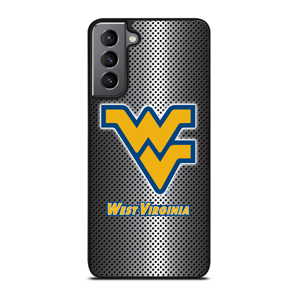 WEST VIRGINIA MOUNTAINEERS METAL LOGO Samsung Galaxy S21 Plus Case Cover